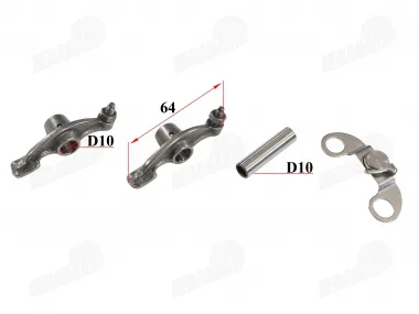 Valve depressor lever set for motorcycle, moped 50cc 70cc 120cc fits CHAMP DELTA, CHAMP MONTANA
