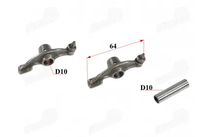 Valve depressor lever set for motorcycle, moped 50cc 70cc 120cc fits CHAMP DELTA, CHAMP MONTANA