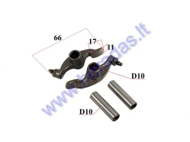 Rocker arm set