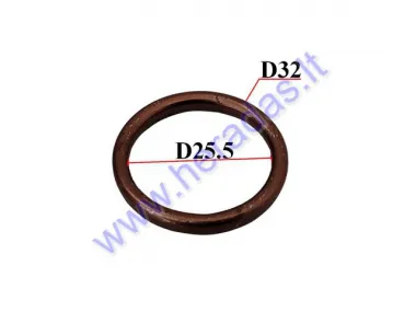 EXHAUST GASKET RING 139QMB 4T 50cc D32 fits MINICHOPER