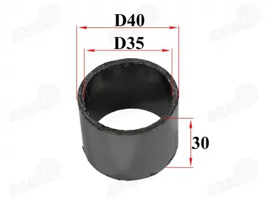 Gasket exhaust 50cc 40X35X30 40/35/30