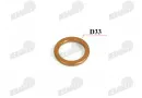 Exhaust muffler gasket fits EGL MOTOR MADIX110, THE125