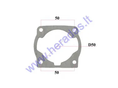 CYLINDER GASKET FOR BRUSH CUTTER