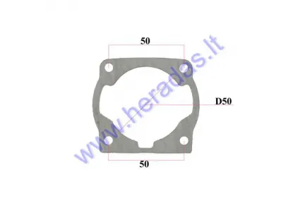CYLINDER GASKET FOR BRUSH CUTTER