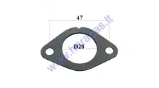 paper gasket carburetor manifold D28 for ATV quad bike 50-125cc