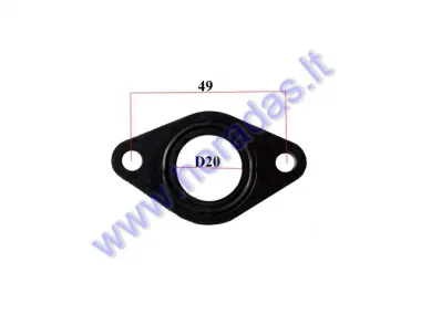 Plastic carburetor gasket