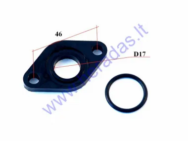 Plastic carburetor gasket D17