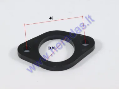 Plastic carburetor gasket