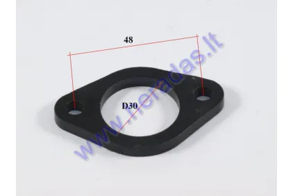 Plastic carburetor gasket