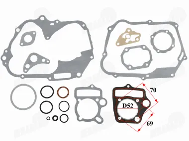 Tarpinės variklio ATV keturračio motociklo 110cc D52