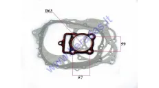 Tarpinės variklio ATV keturračio motociklo 150cc