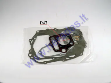 Engine gasket set for moped 70cc D47 139FMB
