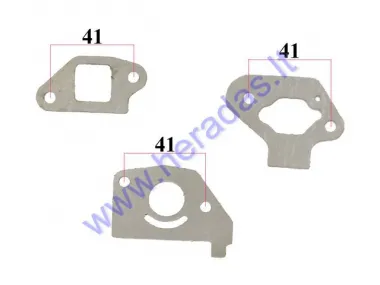 Gasket set for 4 stroke 50cc motorized bicycle