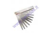 Gauge gap feeler measure tool