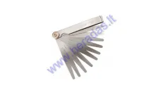 Gauge gap feeler measure tool