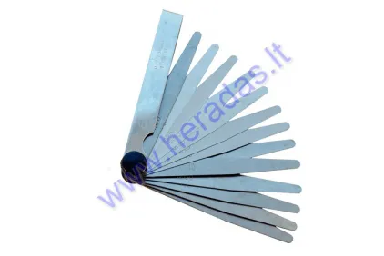 GAUGE GAP FEELER MEASURE TOOL 100mm 0,05-1mm 13 pcs