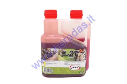 MOTOR OIL FOR 2-STROKE ENGINES JASOL RED 2T 500ML