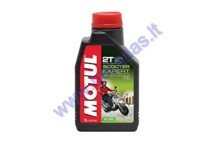 Tepalas dvitakčiams varikliams MOTUL SCOOTER EXPERT 2T 1l