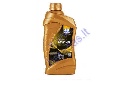 MOTOR OIL FOR 4-STROKE MOTORCYCLE ENGINES  Eurol Sportbike 10w40 API SL/SM, JASO MA/MA2 1litras Fullsyn Ester