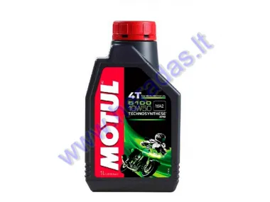 Tepalas keturtakčiams motociklų varikliams MOTUL 5100 10W50 1L