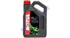MOTOR OIL FOR 4-STROKE MOTORCYCLE ENGINES MOTUL 5100 10W50 4L
