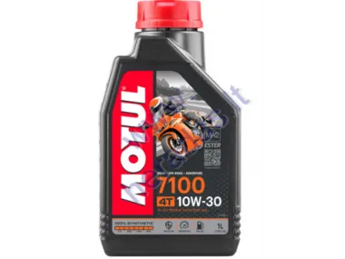 TEPALAS KETURTAKČIAMS MOTOCIKLŲ VARIKLIAMS MOTUL 7100 10W30 1L