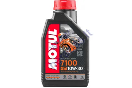 MOTOR OIL FOR 4-STROKE QUAD BIKE ENGINES MOTUL 7100 10W30 1L