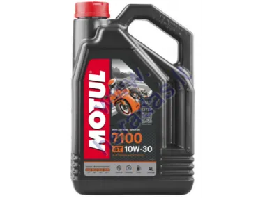 MOTOR OIL FOR 4-STROKE QUAD BIKE ENGINES MOTUL 7100 10W30 4L