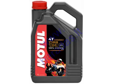 Motor oil for 4-stroke motorcycle engines MOTUL 7100 10W40