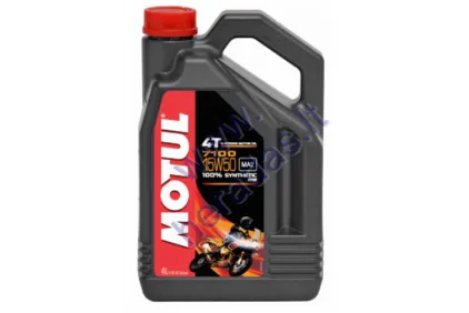 TEPALAS KETURTAKČIAMS MOTOCIKLŲ VARIKLIAMS MOTUL 7100 15W50 4l