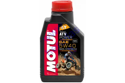 Tepalas keturtakčiams motociklų varikliams MOTUL ATV POWER 5W40