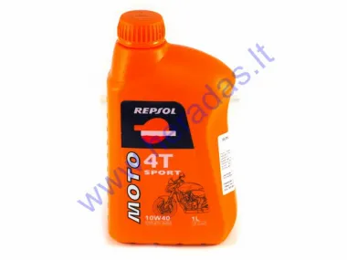 Tepalas keturtakčiams motociklų varikliams REPSOL SPORT 10W40 1 litras