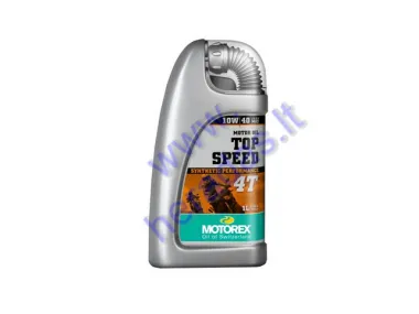 MOTOR OIL FOR 4-STROKE QUAD BIKE ENGINES TOP SPEED 10W40 1L