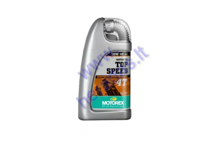 MOTOR OIL FOR 4-STROKE QUAD BIKE ENGINES TOP SPEED 10W40 1L