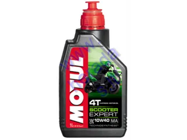 Tepalas keturtakčiams varikliams MOTUL SCOOTER EXPERT 10w40 4T 1l