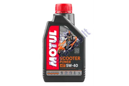 TEPALAS KETURTAKČIAMS VARIKLIAMS MOTUL SCOOTER POWER 5W40 4T 1L