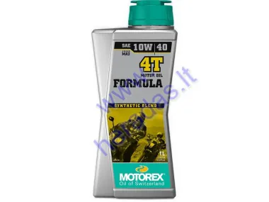 Motor oil MOTOREX FORMULA 4T 10W-40 1 litre