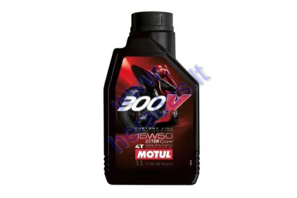 Motor Oil MOTUL 300V 15W50 4T FL1l.