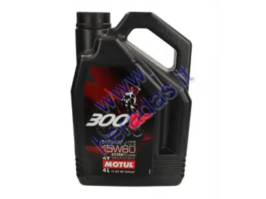 OIL MOTUL 300V 15W50 4T FL 4l.