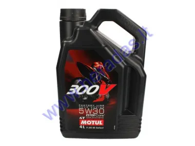 Tepalas MOTUL 300V 5W30 4T FL 4l.