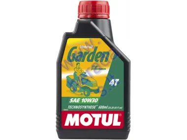 Tepalas vejapjovėms, žoliapjovėms, sodo traktoriukams MOTUL Garden 10W-30 0,6L