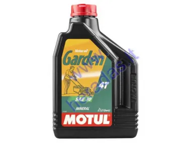 Tepalas vejapjovėms, žoliapjovėms, sodo traktoriukams MOTUL Garden SAE30 2L