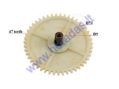 Oil pump gear GY6 50cc 4T 47 tooth