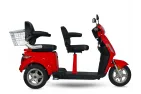 Triratis DVIVIETIS elektrinis motoroleris, vežimėlis, skuteris Electron MS04 1000W 60V 30AH Grafeno baterija