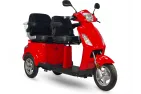 Triratis DVIVIETIS elektrinis motoroleris, vežimėlis, skuteris Electron MS04 1000W 60V 30AH Grafeno baterija