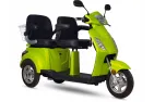 Triratis DVIVIETIS elektrinis motoroleris, vežimėlis, skuteris Electron MS04 1000W 60V 30AH Grafeno baterija