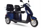 Triratis DVIVIETIS elektrinis motoroleris, vežimėlis, skuteris Electron MS04 1000W 60V 30AH Grafeno baterija