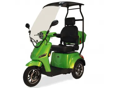 Triratis elektrinis motoroleris, vežimėlis, skuteris  Electron MS03 60V 23Ah Grafeno akumuliatoriai