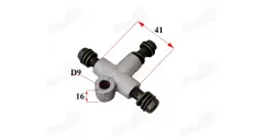 THREE-PRONG BRAKE COUPLING FOR ATV QUAD BIKE, SCOOTER M10x1.25