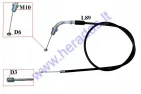 Trosas akseleratoriaus 110-125CC L89 motociklo Cross 110 Cross 125 Apollo 50 Romet Arkus Mini Cross 110